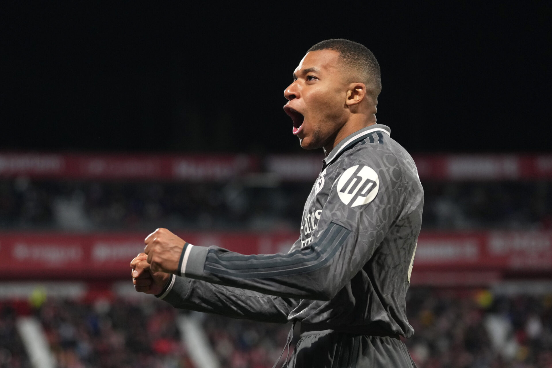 Banderín de Córner Mbappé Gol Girona Real Madrid