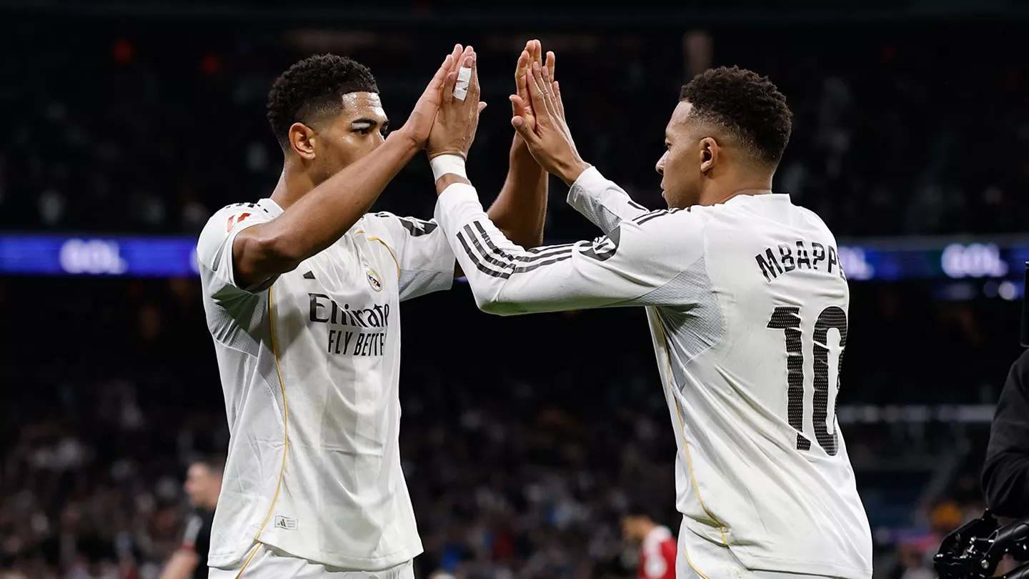 Bellingham y Mbappé. Madrid Sevila.